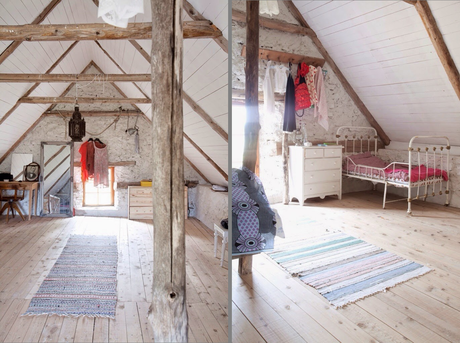 UNA CASA DE VERANO EN SUECIA Y UN RINCON CON ANTES Y DESPUÉS