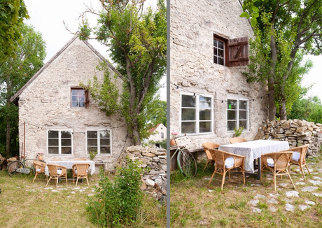 UNA CASA DE VERANO EN SUECIA Y UN RINCON CON ANTES Y DESPUÉS