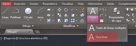 Escribir texto en ángulo en Autocad