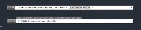 Escribir texto en ángulo en Autocad