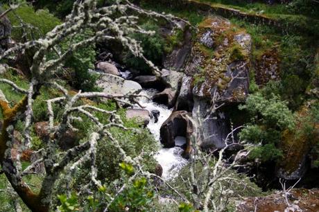 Las marmitas de gigante, como ollas enormes formadas por remolinos del río. Foto: Sara Gordón