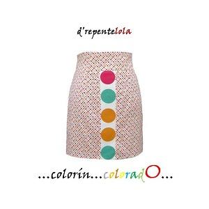 falda colorin colorado Rebajas made in Spain