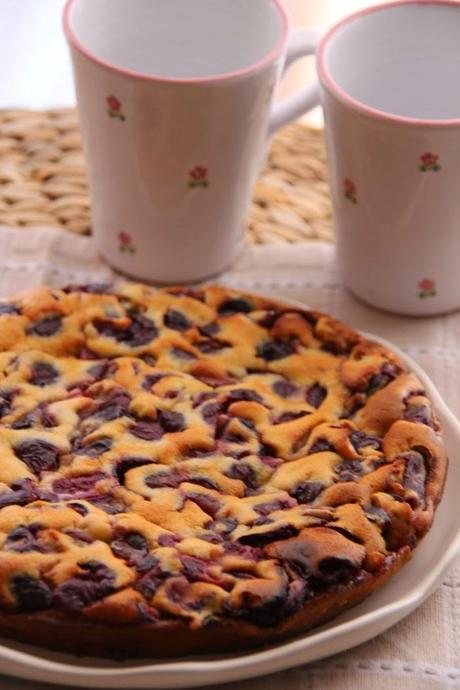 receta: clafoutis - recipe: clafoutis