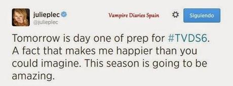 ¡ACCIÓN! Empiezan las grabaciones de la 6ª Temporada
