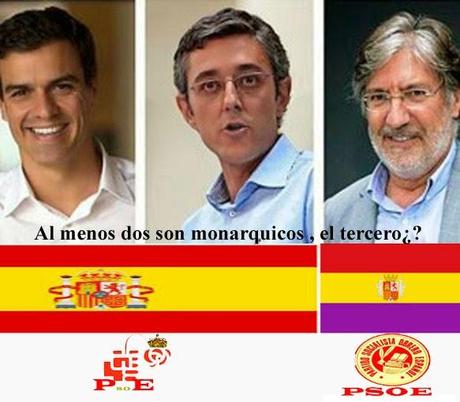 El presunto debate entre los tres candidatos a dirigir el PSOE y el síndrome de Estocolmo de las bases.
