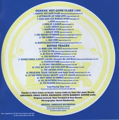 LOS DISCOS DE 1968. Ogdens' Nut Gone Flake