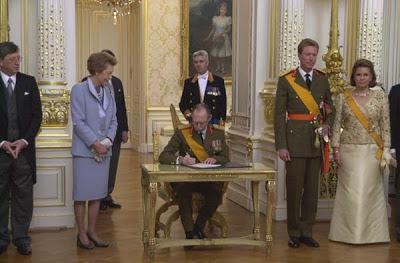 Luxemburgo: Proclamación del Gran Duque Enrique