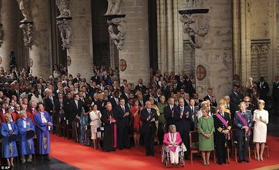 Bélgica: Proclamación del Rey Felipe I