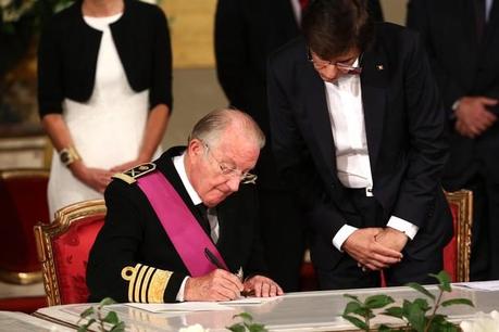 Bélgica: Proclamación del Rey Felipe I