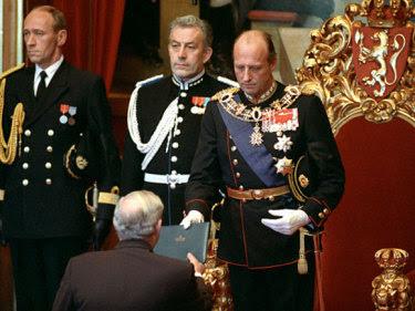 Noruega: Coronación Rey Harald V