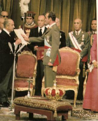 España: Proclamación Rey Juan Carlos I