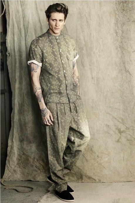 Leebo Freeman - H&M Lookbook Summer 2014 - moda masculina - looks verano - moda veraniega - menswear 
