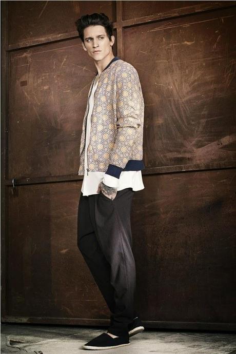 Leebo Freeman - H&M Lookbook Summer 2014 - moda masculina - looks verano - moda veraniega - menswear 