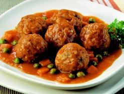 Albondigas a la jardinera