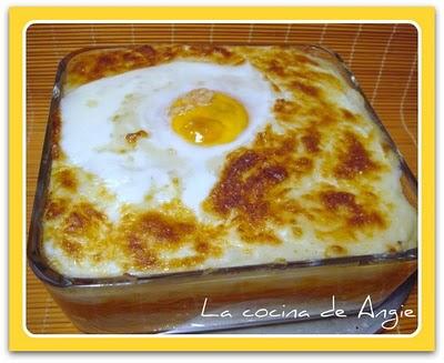 PASTEL DE PISTO Y PATATA