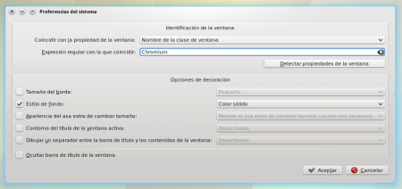 Integrando Chromium en KDE SC 4.5