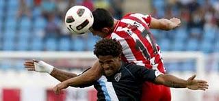Goles africanos en el empate a uno entre Almería y Málaga