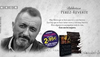 Biblioteca Pérez-Reverte. Promociones el País