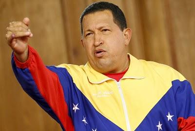 El presidente Chávez se quedó mudo.