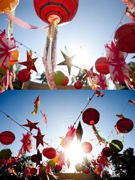 Una boda llena de color Una boda llena de color