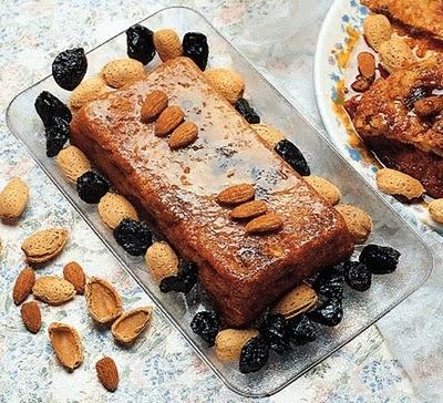 Budín navideño sin gluten