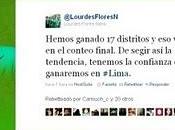 Lourdes flores comenta redes sociales...