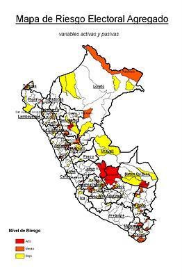 TRANSPARENCIA PRESENTÓ MAPAS DE RIESGO DE CONFLICTO DURANTE LAS ELECCIONES EDILES