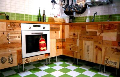 DECORAR CON CAJAS DE VINO