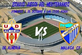 U.D. ALMERIA  vs  MALAGA CF