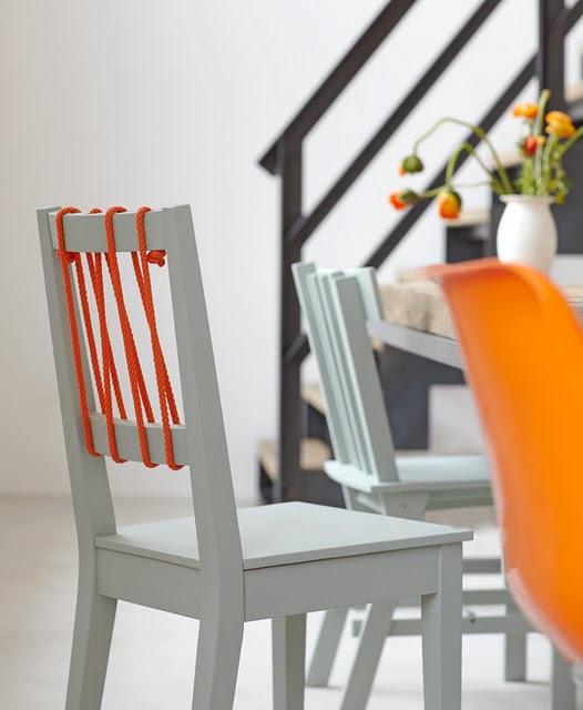 Decoración en naranja