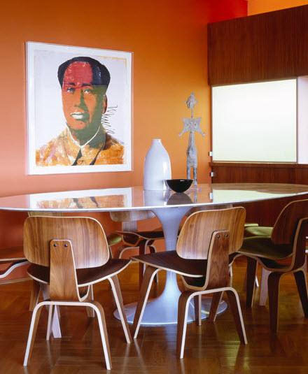 Decoración en naranja