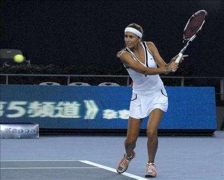 WTA de Beijing: Dulko fue eliminada en singles, y ahora debutará en dobles