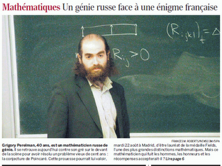 Grigori Perelman, ¿un lobo estepario o un romántico desencantado?