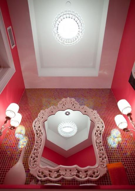 Caboche Chandelier modern bathroom
