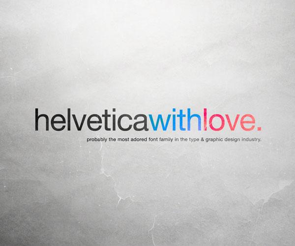 Fondo de Pantalla con Helvetica