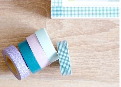 Washi tape / cinta japonesa para decorar marcos