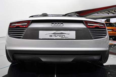 Audi e-tron Spyder Concept - El e-tron renovado y descapotable