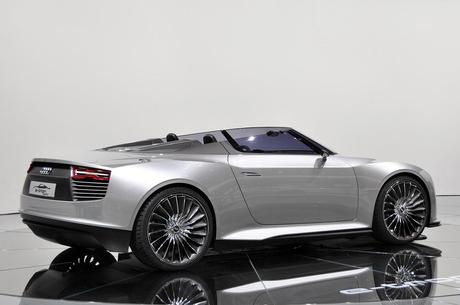 Audi e-tron Spyder Concept - El e-tron renovado y descapotable Audi e-tron Spyder Concept - El e-tron renovado y descapotable