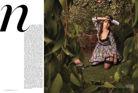 Nicole Richie Harper’s Bazaar Arabia October 2010
