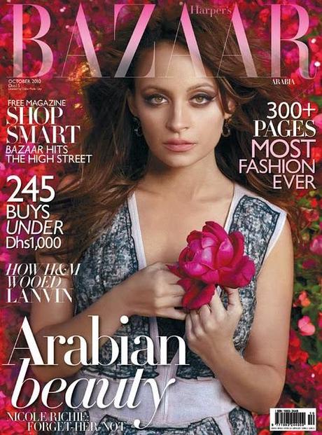 Nicole Richie Harper’s Bazaar Arabia October 2010