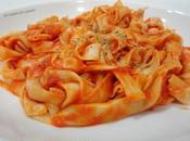 Máquina hacer pasta Imperia: Fetuccinis salsa tomate frito