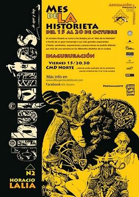 Octubre Mes de Historieta en Rosario