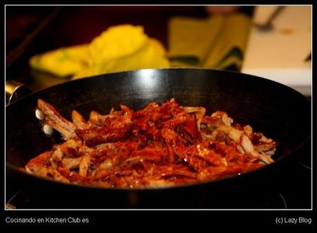 Cocinando en Kitchen Club