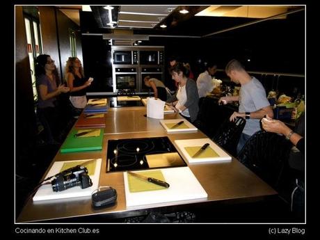 Cocinando en Kitchen Club