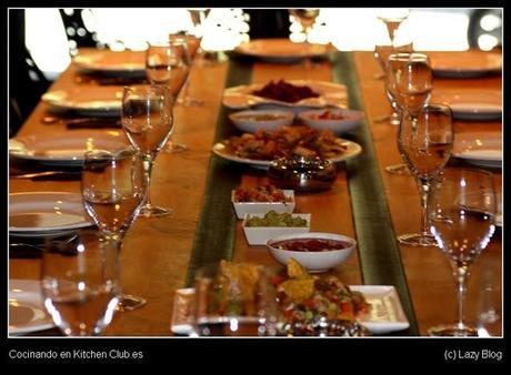 Cocinando en Kitchen Club