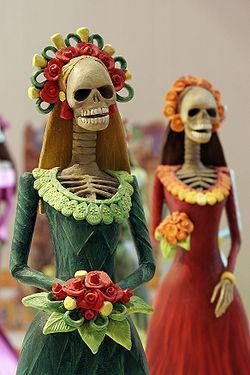 Día de los muertos, festividad mexicana y centroamericana de orien prehispánico
