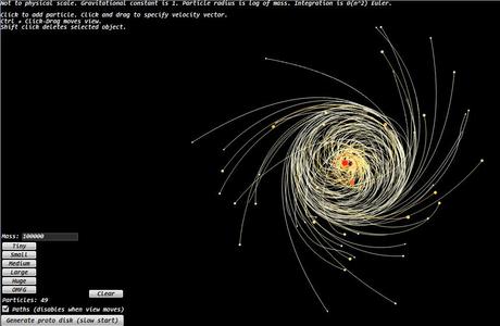 Simulador de gravedad
