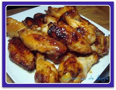 ALITAS DE POLLO A LA MIEL