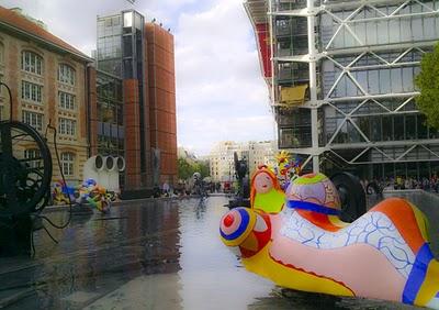 Fuente de Stravinsky. Centro Pompidou. Paris
