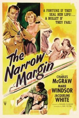 Barata y peligrosa: The narrow margin. Un thriller “b” de Richard Fleischer para la RKO y una pequeña historia de cineastas contra magnates